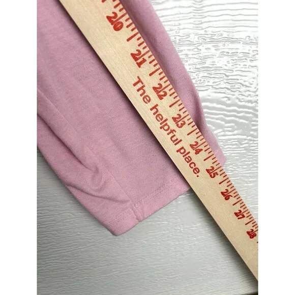 LADIES LONG SLEEVE Pink  T-SHIRT WITH HEAR DESIGN SIZE Large - Picture 9 of 16